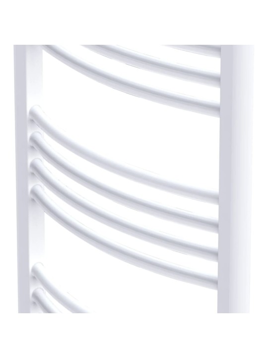 Žebříkový radiátor obloukový, ústřední topení 600 x 1160 mm boční a střední přípojka