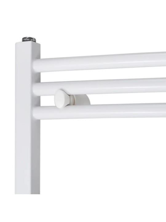 Žebříkový radiátor obloukový, ústřední topení 600 x 1160 mm boční a střední přípojka