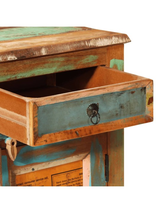 Příborník 3 zásuvky a 3 dvířka masivní recyklované dřevo