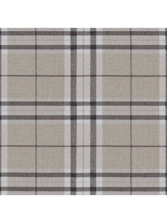 Křeslo s poduškou krémové textil