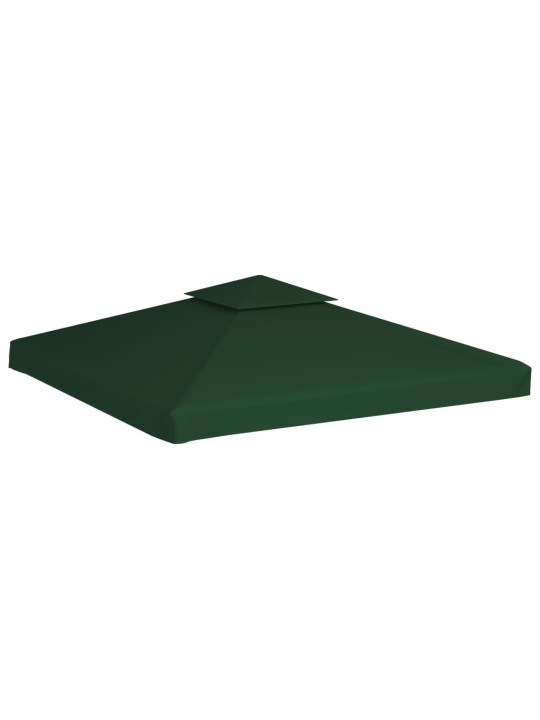 Nepromokavá náhradní střecha na altán 310g/m² zelená 3x3m