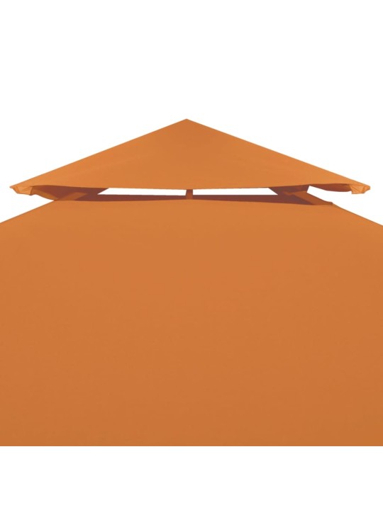 Náhradní střecha na altán 310 g/m² oranžová 3 x 3 m