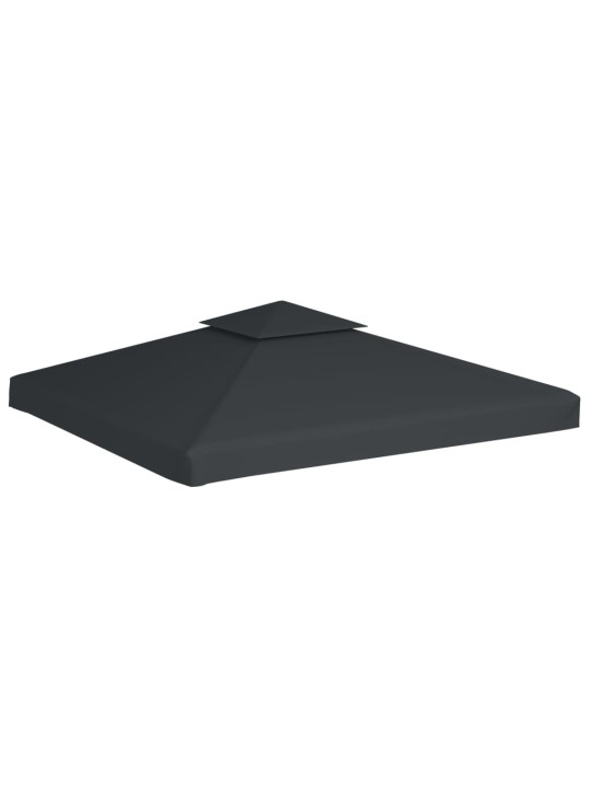 Nepromokavá náhradní střecha na altán 310g/m² tmavě šedá 3x3m