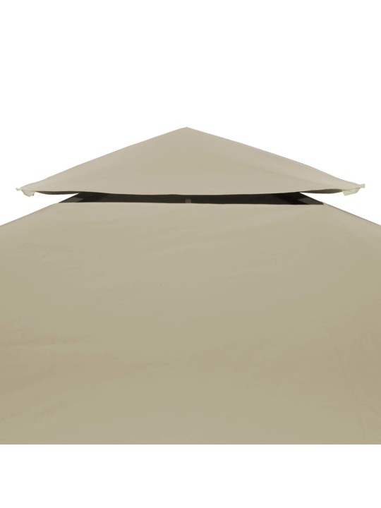 Náhradní střecha na altán 310g/m² béžová 3 x 4 m