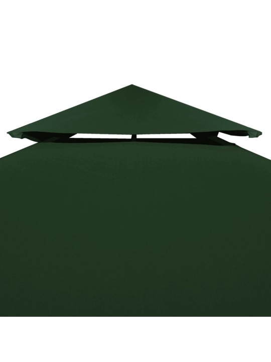 Náhradní střecha na altán 310 g/m² zelená 3 x 4 m