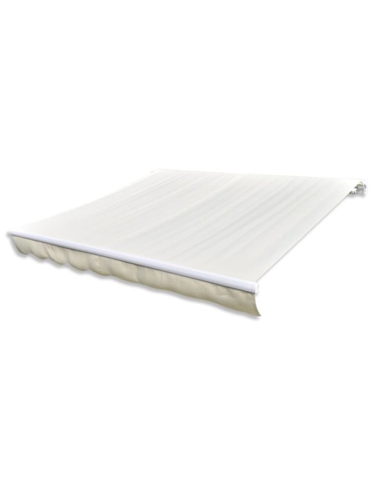 Plachta na markýzu plátěná krémová 6 x 3 m (bez rámu)
