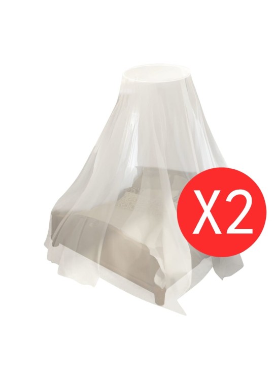 Moskytiéra 2 pcs kruhová 56x325x230 cm