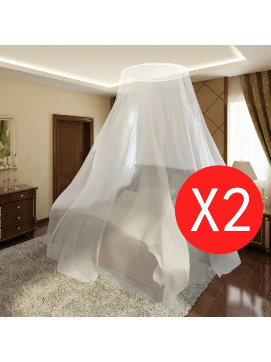 Moskytiéra 2 pcs kruhová 56x325x230 cm
