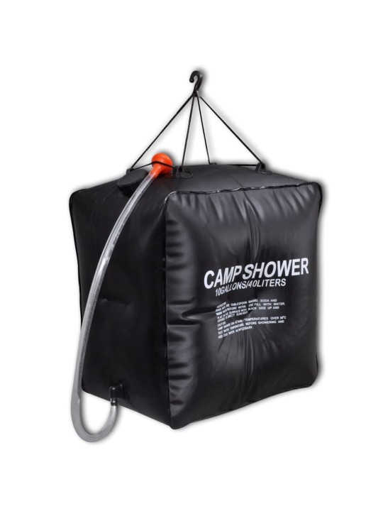 Kempingová solární sprcha 40 l