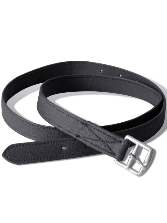 Sedlo z pravé kůže, 5-v-1, pát. kanál 18 cm, posedlí 17,5" - černé