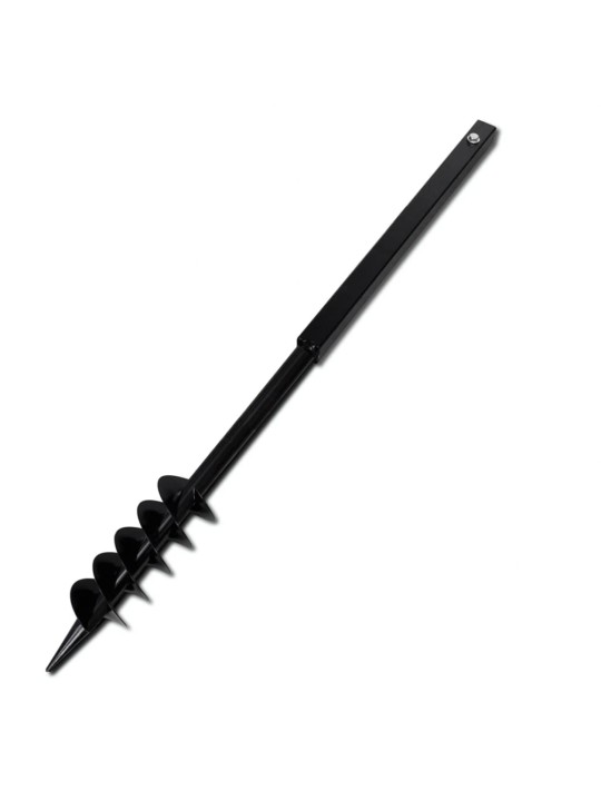 Zemní vrták s rukojetí, 80 mm, s dvojitou spirálou