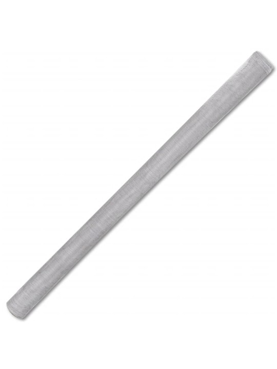 Síť proti hmyzu hliník 100 x 1 000 cm stříbrná