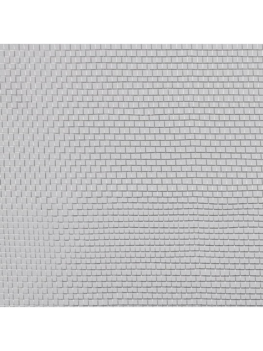 Síť proti hmyzu hliník 100 x 1 000 cm stříbrná