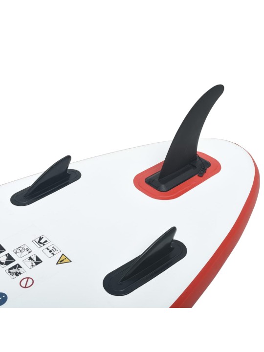 Stand Up Paddleboard SUP nafukovací červenobílý