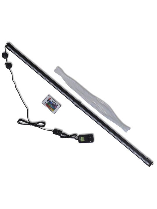 LED akvarijní lampa s bublinkami RGB 94 cm