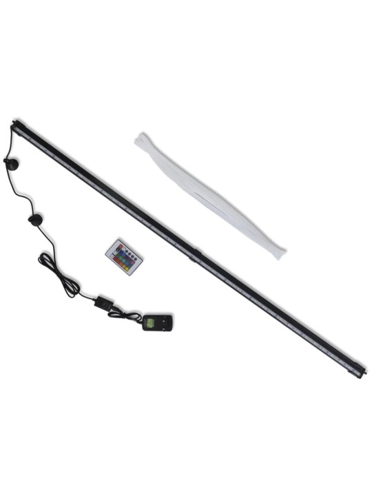 LED akvarijní lampa s bublinkami RGB 107 cm