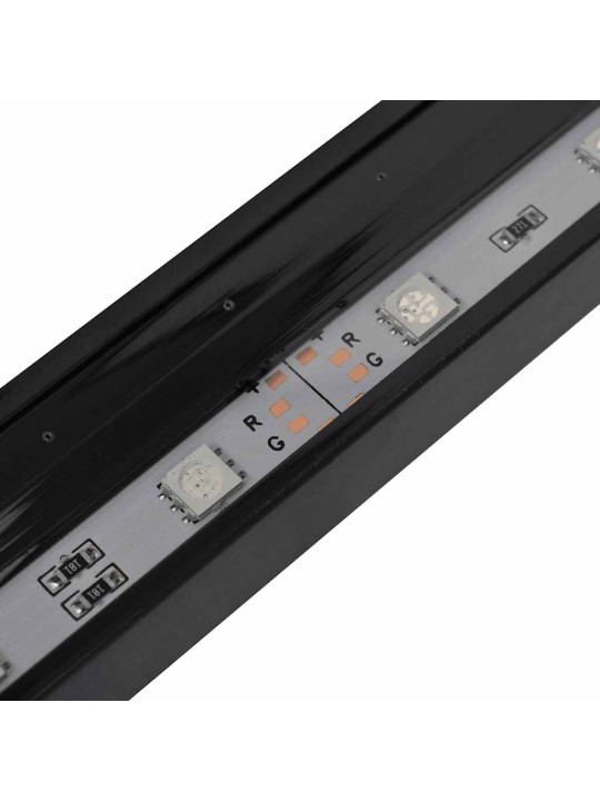 LED akvarijní lampa s bublinkami RGB 107 cm