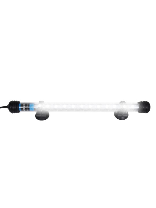 LED akvarijní lampa 28 cm bílá