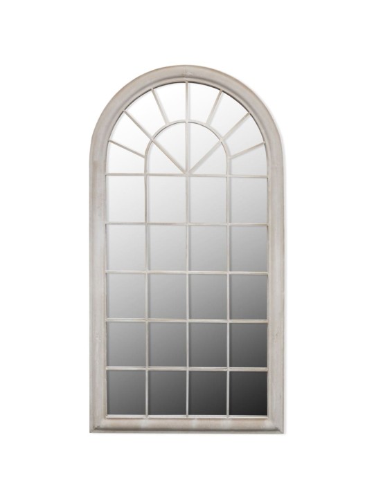 Zahradní zrcadlo rustikální oblouk 60 x 116 cm interiér i exteriér