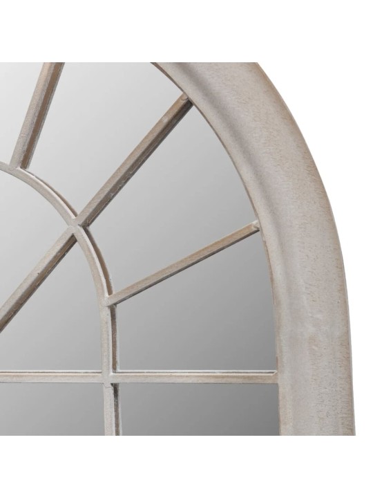 Zahradní zrcadlo rustikální oblouk 60 x 116 cm interiér i exteriér
