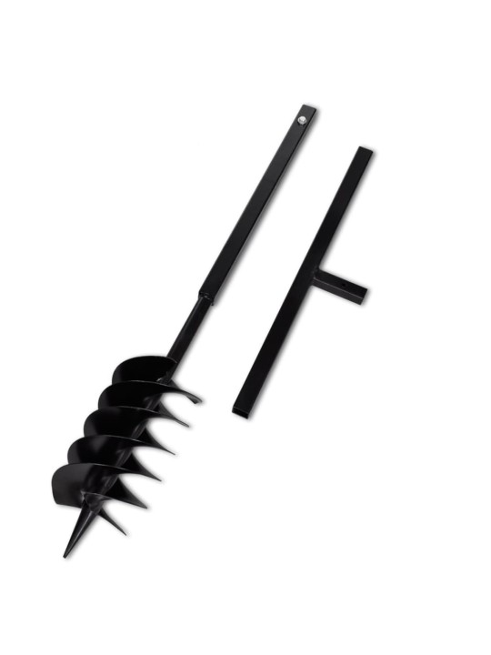 Zemní vrták s rukojetí 150 mm, s nástavci 9 m, ocel