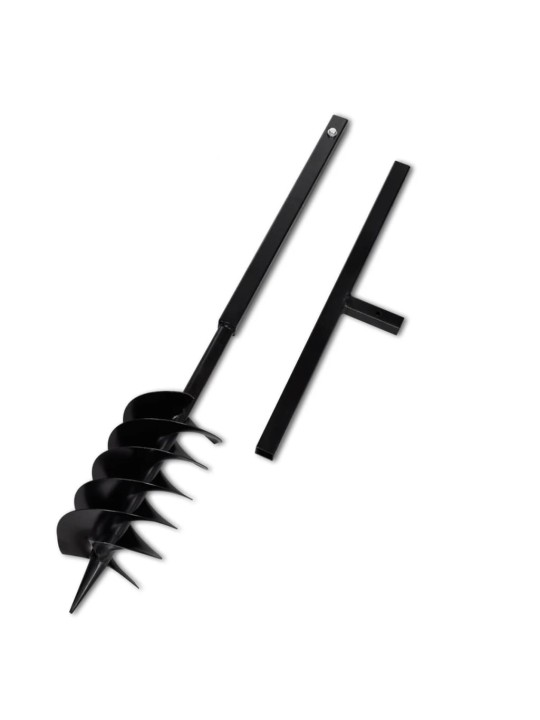 Zemní vrták s rukojetí 150 mm, s nástavci 13 m, ocel