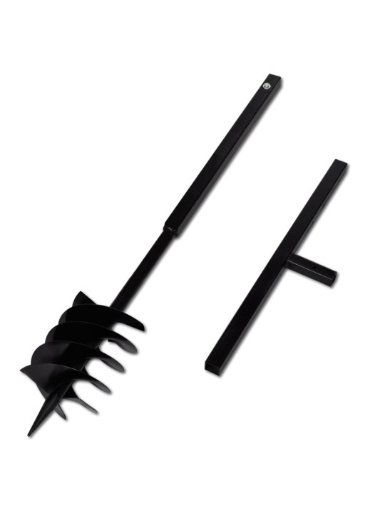 Zemní vrták s rukojetí 180 mm, s nástavci 5 m, ocel