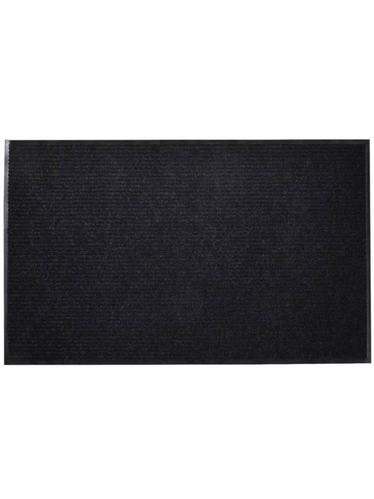 Černá PVC rohožka 90 x 60 cm