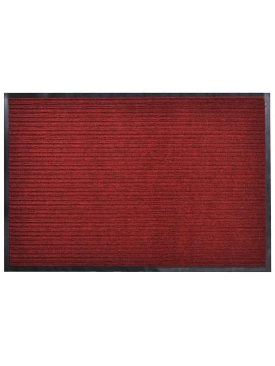 Červená PVC rohožka 120 x 180 cm