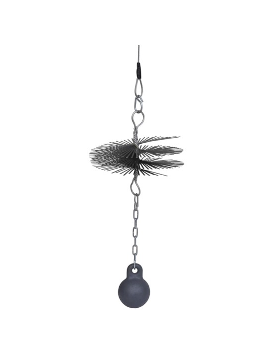 Kulatý kartáč na čištění komínů průměr  20 cm