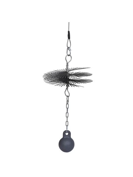Kulatý kartáč na čištění komínů průměr 25 cm