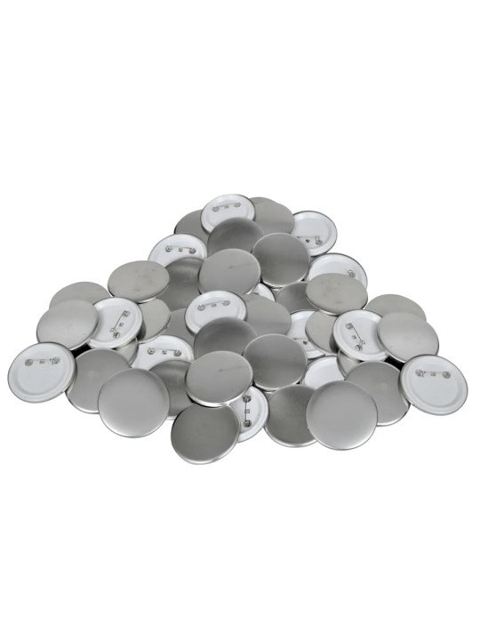 500 ks Prázdné placky se špendlíkem 44 mm
