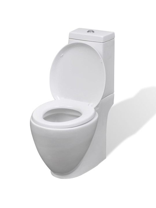 Keramické WC a bidet bílé