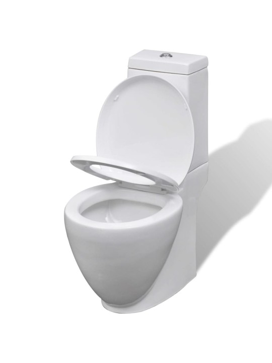Keramické WC a bidet bílé