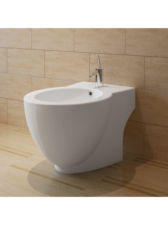 Keramické WC a bidet bílé