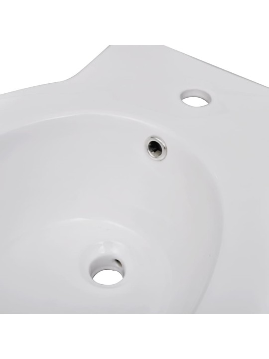 Keramické WC a bidet bílé
