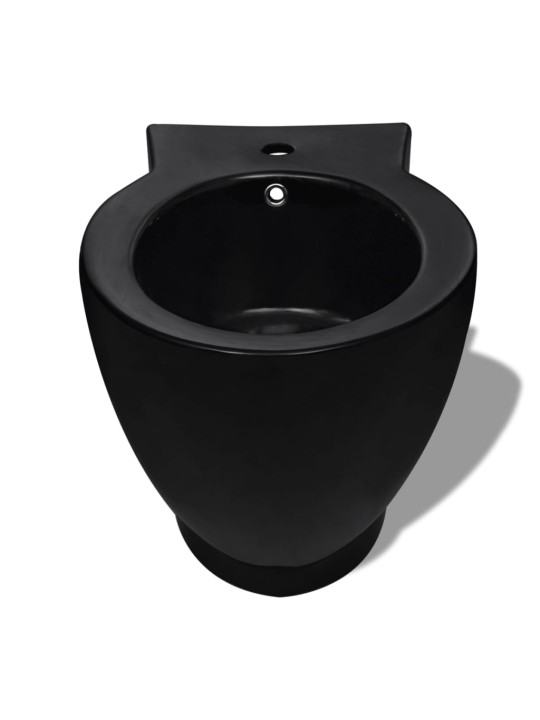 Keramické WC a bidet černé