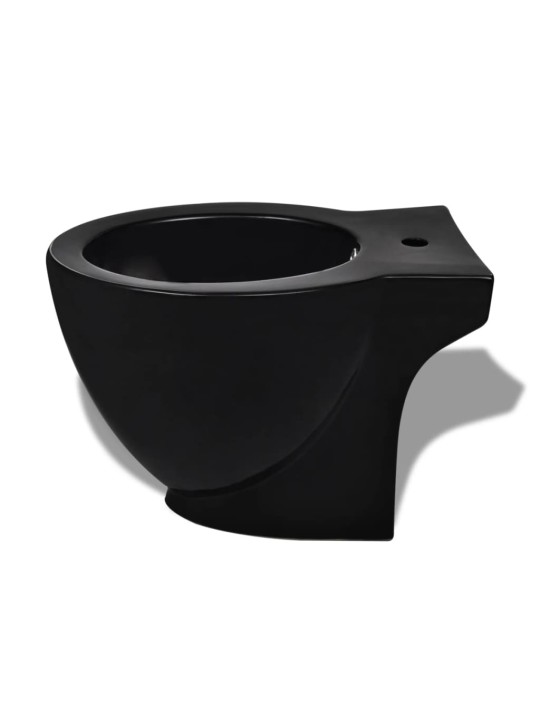 Keramické WC a bidet černé