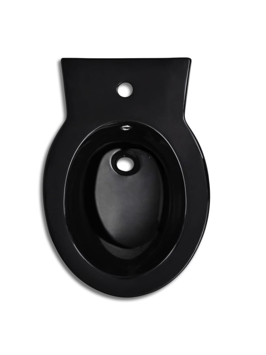 Keramické WC a bidet černé