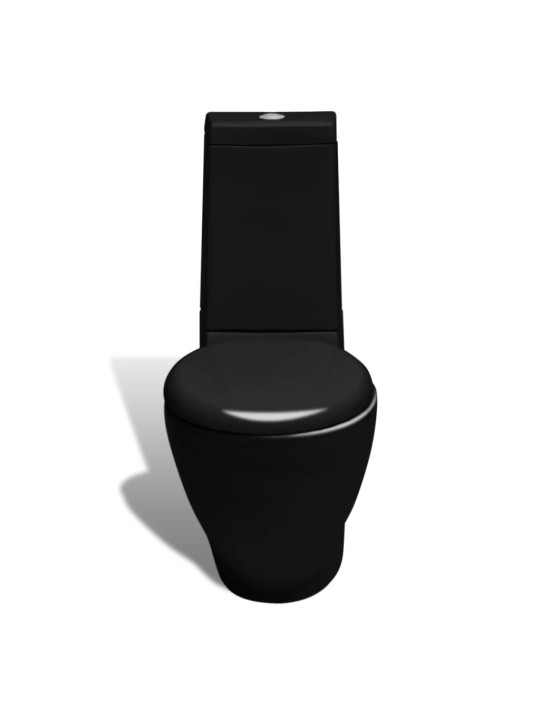 Keramické WC a bidet černé