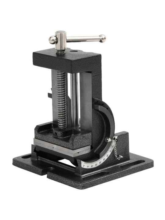 Svěrák pod vrtačku sklopný ručně ovládaný 110 mm