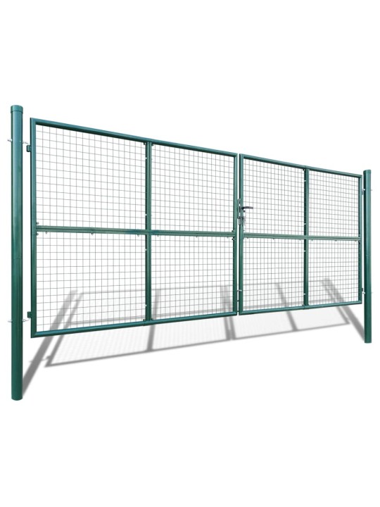 Zahradní brána z pletiva 415 x 250 cm / 400 x 200 cm