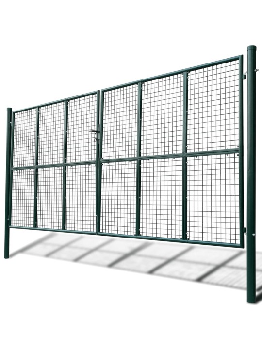 Zahradní brána z pletiva 415 x 225 cm / 400 x 175 cm