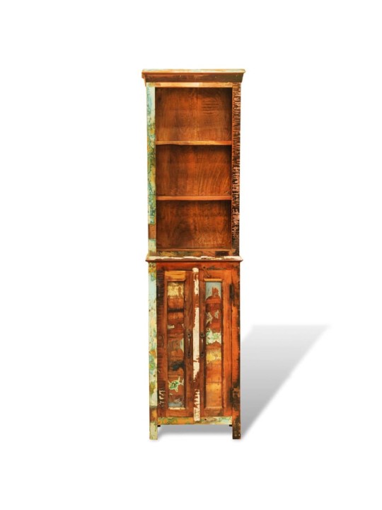 Knihovna recyklované masivní dřevo vintage