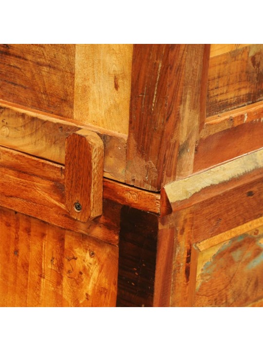 Knihovna recyklované masivní dřevo vintage