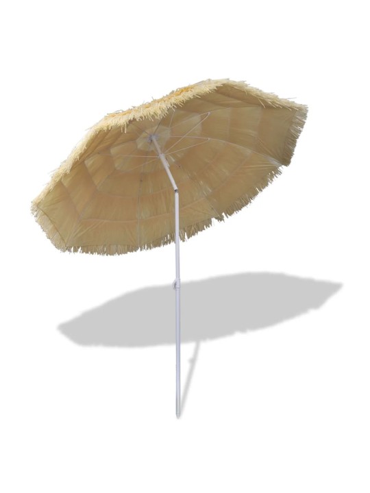 Sklápěcí slunečník v havajském stylu