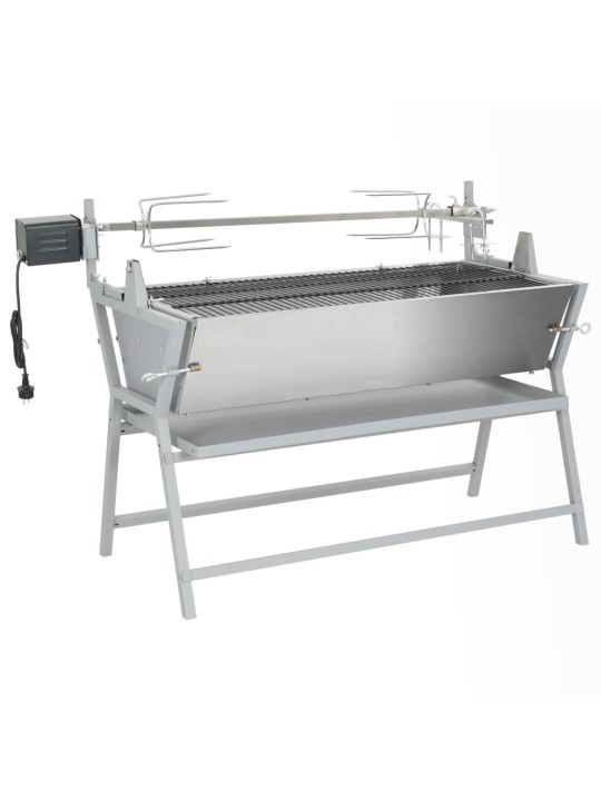 Rotisserie železo a nerezová ocel grilovací jehla