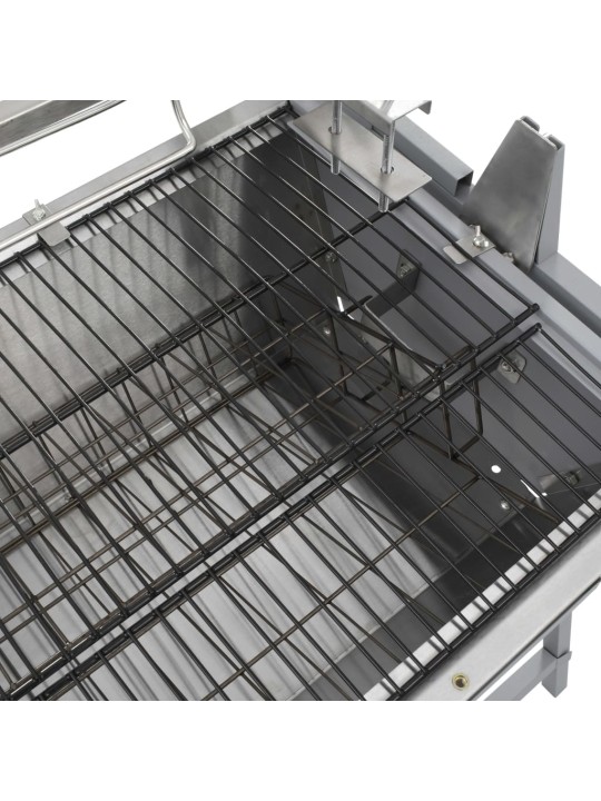 Rotisserie železo a nerezová ocel grilovací jehla