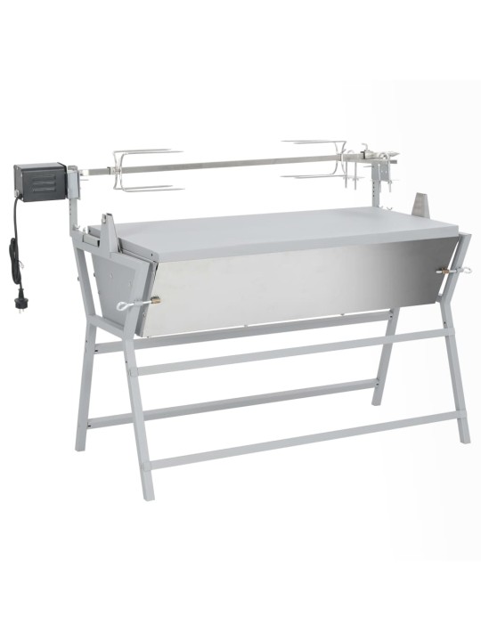 Rotisserie železo a nerezová ocel grilovací jehla