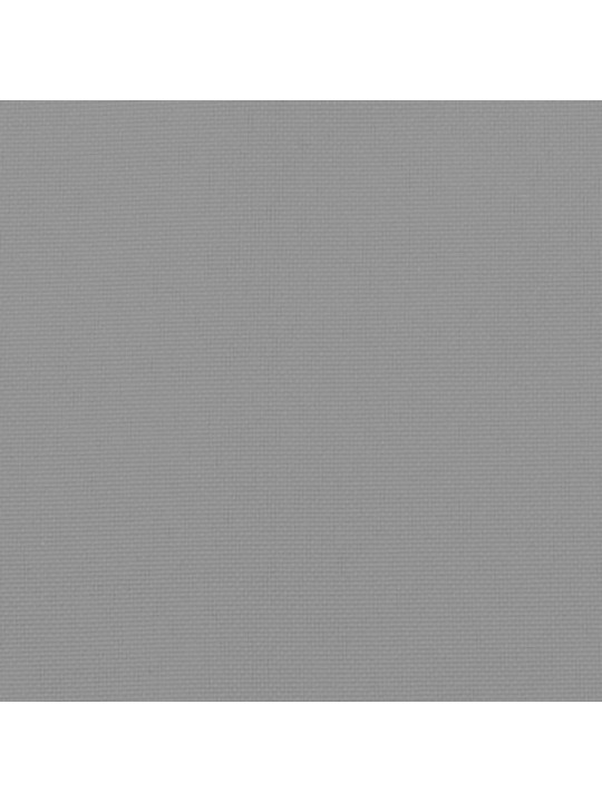 Poduška na palety 120 x 80 x 12 cm šedá textil